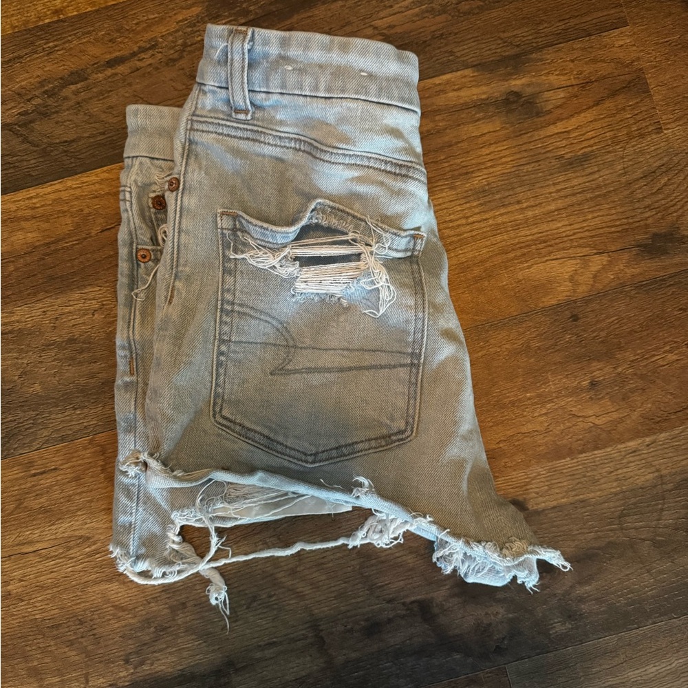 American Eagle Outfitters Light Blue Denim Shorts